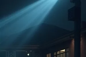 《白桦林来信》海报:秋日白桦林间的小路